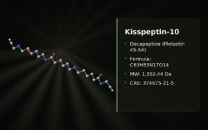 Kisspeptin-10 Research Guide: Chemical Identity, HPG Axis Mechanism, and Clinical Evidence Review