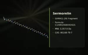 Sermorelin Research Guide: Chemical Identity, the Geref/FDA History, and Evidence Review