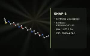 SNAP-8 (Acetyl Octapeptide-3): Research Applications, Mechanism & Regulatory Status